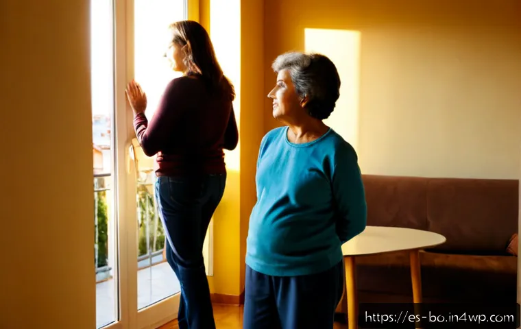 일주기 리듬의 유전적 요소 - Photorealistic lifestyle scene of a multigenerational Spanish family in a bright Madrid apartment at...